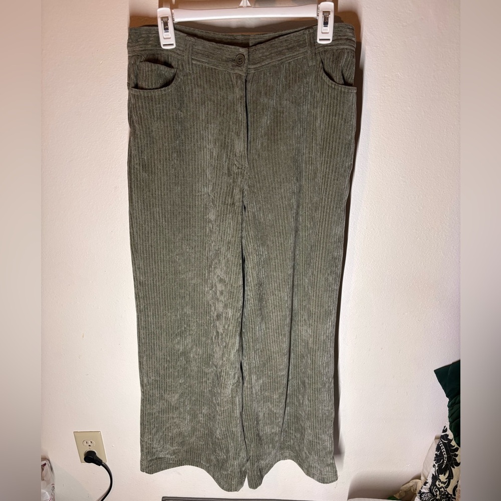 Industry Green Corduroy Pants